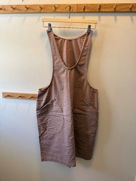 Dresses & Skirts - *Homemade* Dusty Pink Linen York Pinafore